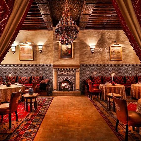 Riad Kniza Marrakesh Luaran gambar Interior of the restaurant